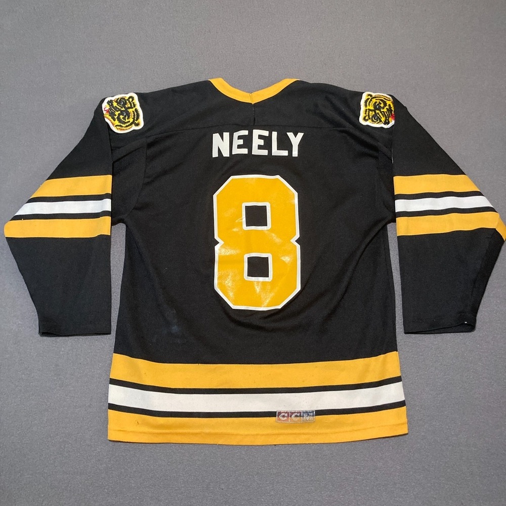 Vintage CCM Cam Neely #8 Boston Bruins Hockey Jersey Made In Canada Size M - Picture 8 of 16